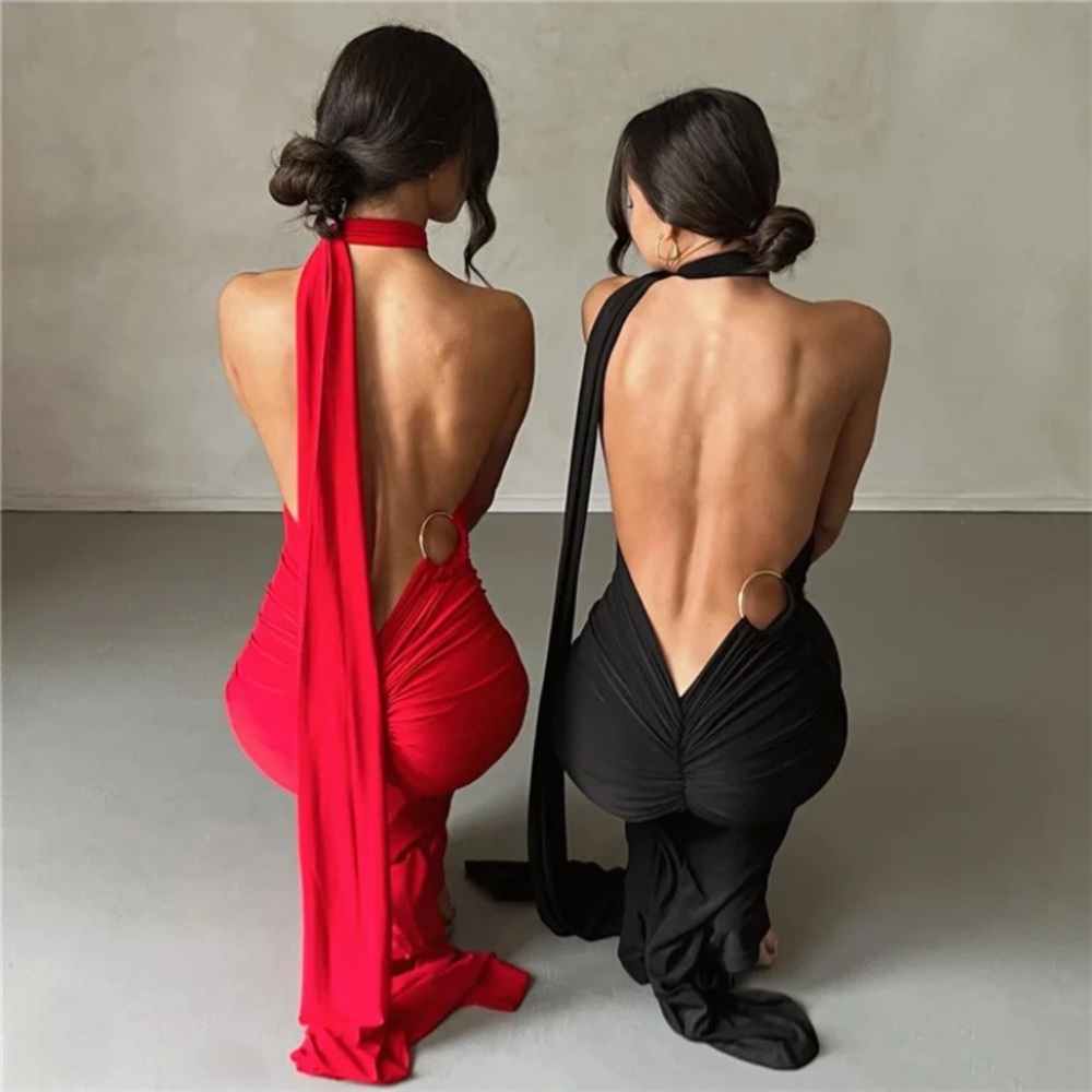 Elegant One-Shoulder dress - Picture 5 of 15